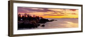 New Brunswick, Campobello Island, East Quoddy Lighthouse, Canada-Alan Copson-Framed Photographic Print