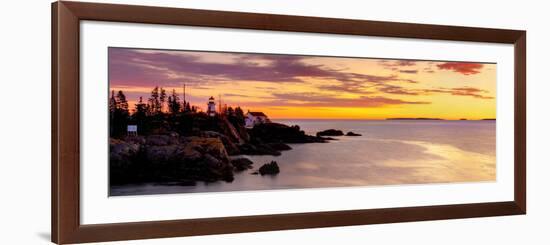 New Brunswick, Campobello Island, East Quoddy Lighthouse, Canada-Alan Copson-Framed Photographic Print