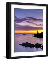 New Brunswick, Campobello Island, East Quoddy Lighthouse, Canada-Alan Copson-Framed Photographic Print