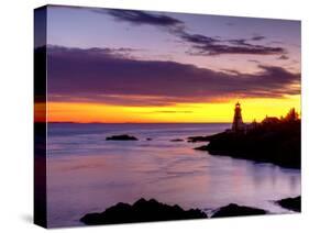 New Brunswick, Campobello Island, East Quoddy Lighthouse, Canada-Alan Copson-Stretched Canvas