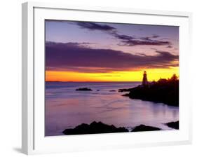 New Brunswick, Campobello Island, East Quoddy Lighthouse, Canada-Alan Copson-Framed Photographic Print