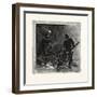 New Brunswick, Emptying Salmon Nets by Torchlight, Canada, Nineteenth Century-null-Framed Giclee Print