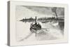 New Brunswick, Fredericton, from the River, Canada, Nineteenth Century-null-Stretched Canvas