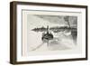 New Brunswick, Fredericton, from the River, Canada, Nineteenth Century-null-Framed Giclee Print