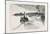 New Brunswick, Fredericton, from the River, Canada, Nineteenth Century-null-Mounted Giclee Print