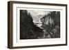 New Brunswick, Gorge Below Grand Falls, St. John River, Canada, Nineteenth Century-null-Framed Giclee Print