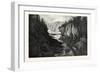 New Brunswick, Gorge Below Grand Falls, St. John River, Canada, Nineteenth Century-null-Framed Giclee Print