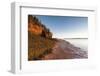 New Brunswick, Hopewell Rocks. Flowerpot Rocks formed by the great tides of the Bay of Fundy.-Walter Bibikow-Framed Photographic Print