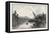 New Brunswick, Little Tobique Lake, Canada, Nineteenth Century-null-Framed Stretched Canvas