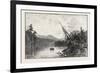 New Brunswick, Little Tobique Lake, Canada, Nineteenth Century-null-Framed Giclee Print