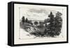 New Brunswick, on the Bay Chaleurs, Canada, Nineteenth Century-null-Framed Stretched Canvas