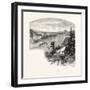 New Brunswick, Restigouche River, from Prospect Hill, Canada, Nineteenth Century-null-Framed Giclee Print