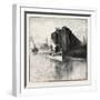 New Brunswick, Wharf at St. Andrews, Canada, Nineteenth Century-null-Framed Giclee Print