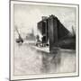 New Brunswick, Wharf at St. Andrews, Canada, Nineteenth Century-null-Mounted Giclee Print