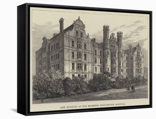 New Building at the Brompton Consumption Hospital-Frank Watkins-Framed Stretched Canvas