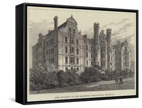 New Building at the Brompton Consumption Hospital-Frank Watkins-Framed Stretched Canvas