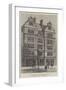 New Building of the Birkbeck Institute, Bream's Buildings, Chancery-Lane-Frank Watkins-Framed Giclee Print