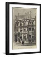 New Building of the City Carlton Club-Frank Watkins-Framed Giclee Print