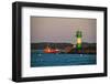 New Building of the Navigational Light of Breakwater in LŸbeck-TravemŸnde-Thomas Ebelt-Framed Photographic Print