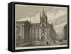 New Buildings, Caius College, Cambridge-null-Framed Stretched Canvas