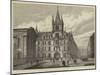 New Buildings, Caius College, Cambridge-null-Mounted Giclee Print