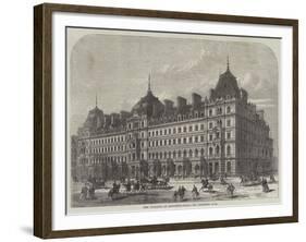 New Buildings in Grosvenor-Place-Frank Watkins-Framed Giclee Print