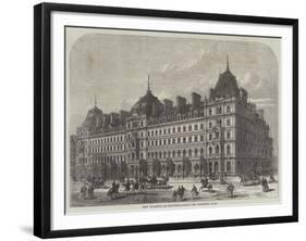 New Buildings in Grosvenor-Place-Frank Watkins-Framed Giclee Print