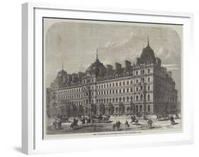 New Buildings in Grosvenor-Place-Frank Watkins-Framed Giclee Print