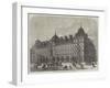 New Buildings in Grosvenor-Place-Frank Watkins-Framed Giclee Print