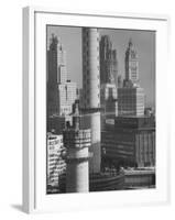 New Buildings of All Types-Andreas Feininger-Framed Photographic Print