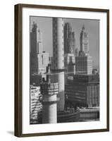 New Buildings of All Types-Andreas Feininger-Framed Photographic Print