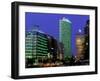 New Buildings, Potsdamer Platz, Berlin, Germany-Walter Bibikow-Framed Premium Photographic Print