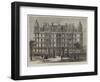 New Buildings, Temple Gardens-Frank Watkins-Framed Giclee Print