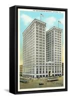 New Burnham Building-null-Framed Stretched Canvas