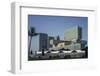 New Business Center on Al-Maryah Island, Abu Dhabi, United Arab Emirates, Middle East-Angelo Cavalli-Framed Photographic Print