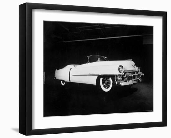 New Cadillac El Dorado Convertible on Display-Eliot Elisofon-Framed Photographic Print