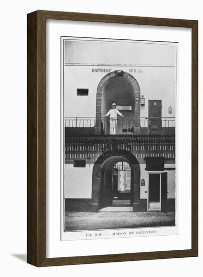 New Caledonia, Isle of Nou, House of Detention, from 'La Depeche Coloniale', 1903-French Photographer-Framed Giclee Print