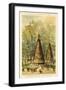 New Caledonia (Kanak Huts), Exposition Universelle 1889, Paris-null-Framed Giclee Print