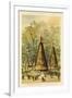 New Caledonia (Kanak Huts), Exposition Universelle 1889, Paris-null-Framed Giclee Print