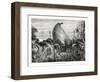 New Caledonian Native Hut, Southwest Pacific, 1877-null-Framed Giclee Print