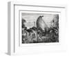 New Caledonian Native Hut, Southwest Pacific, 1877-null-Framed Giclee Print