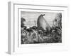 New Caledonian Native Hut, Southwest Pacific, 1877-null-Framed Giclee Print