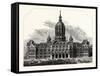 New Capitol at Hartford, Connecticut, USA-null-Framed Stretched Canvas