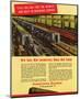 New Cars Locomotives Trains-null-Mounted Art Print