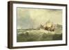 New Castle on the Delaware, 1857-Edward Moran-Framed Premium Giclee Print