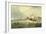 New Castle on the Delaware, 1857-Edward Moran-Framed Premium Giclee Print