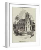 New Cathedral at Colombo-null-Framed Giclee Print