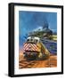 New Challenge For Steam-Wilf Hardy-Framed Giclee Print
