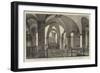 New Chapel for Early Morning Service in the Crypt of St Paul's Cathedral-Henry William Brewer-Framed Giclee Print