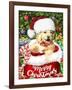 New Christmas puppy-Arnica Burnstone-Framed Giclee Print